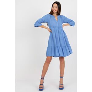 Sublevel Letní šaty Kiara modré Velikost: L