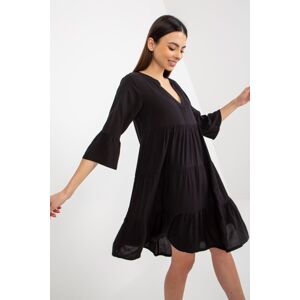 Sublevel Letní šaty Eike černé Velikost: XL