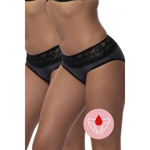 Sada menstruačních kalhotek na den Dorina D001988MI071 - DORO2X0010/černá / XL DOR2L008