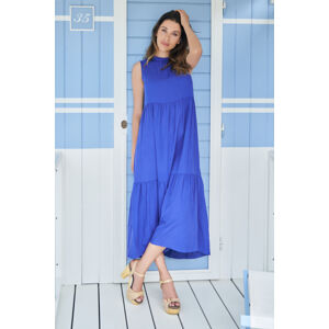 Dámské šaty  Linclalor Naxos 02859 - LCL1436/modrá / 38 LCL3X002-1436