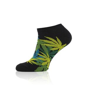 Pánské ponožky Italian Fashion S168S Chill Černo-zelená 44-47