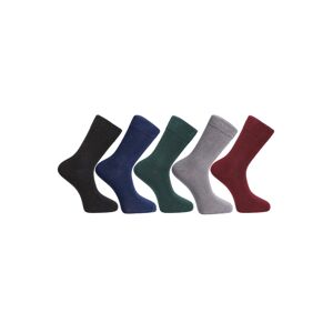5 PACK Pánských ponožek Moraj CMLB500-002 - mix barev Mix barev 39-42