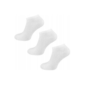 3 PACK ponožky Moraj BSK200-003 - bambusové Bílá 43-45