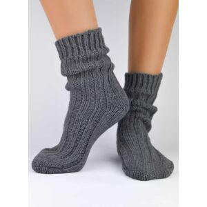 Pánské ponožky Noviti SW007 - Alpaka vlna Šedá 35-38