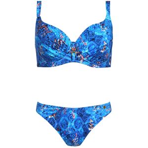 Dvoudílné plavky Self S940 Bora Bora 5 Modrá 40E