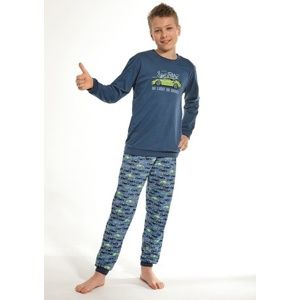 Chlapecké pyžamo Cornette 966/93 146/152 Modrá