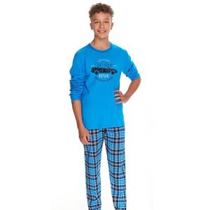 Chlapecké pyžamo Taro 2654 146 Modrá