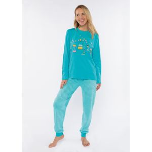 Dámké pyžamo Muydemi 210004 S Modrá