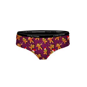 Dámské kalhotky hipster John Frank WJFD-H30 L Purple