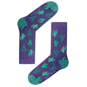 Dámské ponožky John Frank WJFLSFUN51 UNI Purple