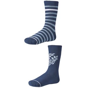 Dámské ponožky Ysabel Mora 12622 2PACK UNI Modrá