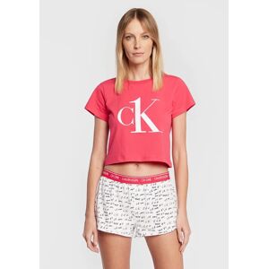 Dámské pyžamo Calvin Klein CK ONE QS6443 S Růžová