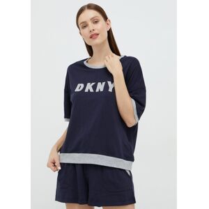 Dámské pyžamo DKNY YI3919259 S Tm. modrá