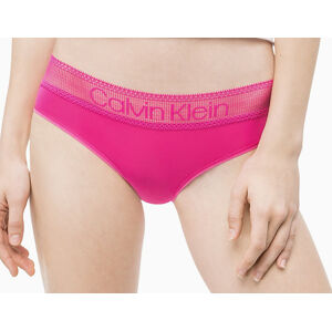 Dámské tanga Calvin Klein QD3698E růžové