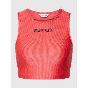 Dámský top Calvin Klein KW0KW01905 korálový