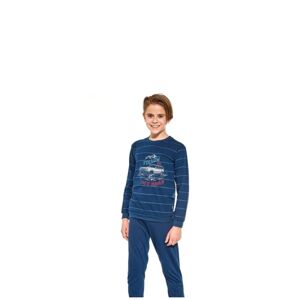 Dětské pyžamo Cornette 478/124 134/140 Tm. modrá
