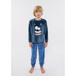 Dětské pyžamo Muydemi 710454 10 Tm. modrá