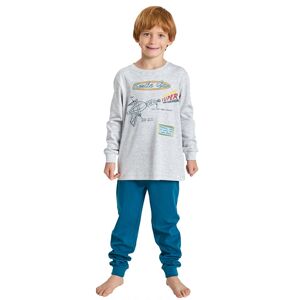 Dětské pyžamo Muydemi 750047 8 Sv. šedá