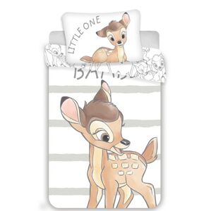 Disney povlečení do postýlky Bambi stripe baby