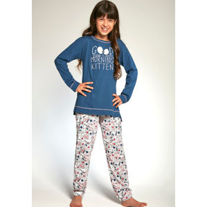 Dívčí pyžamo Cornette 103/89 146/152 Modrá