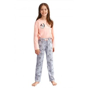 Dívčí pyžamo Taro 2615 Sarah růžové