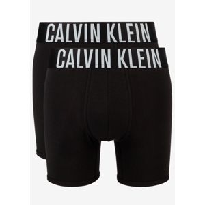 Pánské boxerky Calvin Klein NB2603 2 PACK M Černá