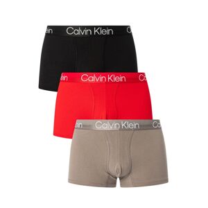 Pánské boxerky Calvin Klein NB2970 6IO 3PACK XL Mix