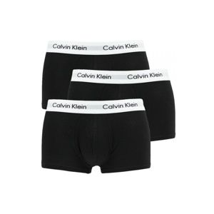 Pánské boxerky Calvin Klein U2664G 3PACK S Černá