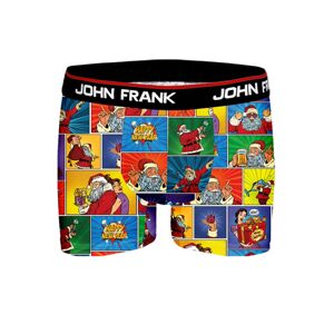 Pánské boxerky John Frank JFBD23 XL Dle obrázku