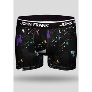 Pánské boxerky John Frank JFBD241 M Černá