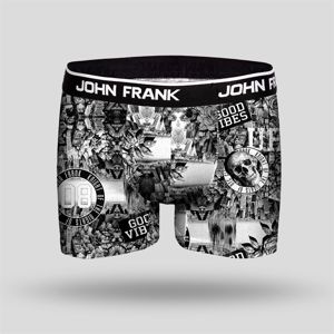 Pánské boxerky John Frank JFBD242 M Dle obrázku