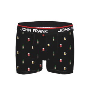 Pánské boxerky John Frank JFBD304 XL Černá