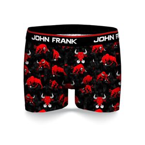 Pánské boxerky John Frank JFBD332 XL Černá