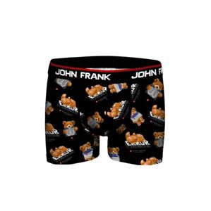 Pánské boxerky John Frank JFBD349 černé