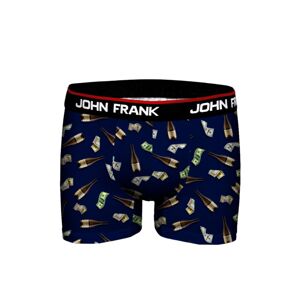 Pánské boxerky John Frank JFBD351 XL Blu