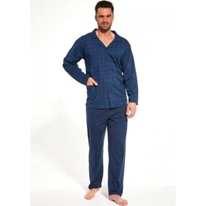 Pánské pyžamo Cornette 114/59 L Tm. modrá