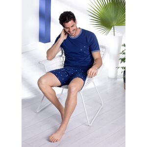 Pánské pyžamo Cotonella DU561 M Modrá