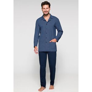 Pánské pyžamo Regina 265 XXL Modrá