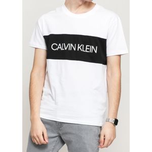 Pánské tričko Calvin Klein KM0KM00477 M Bílá