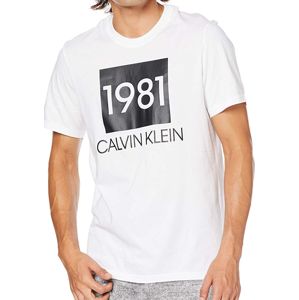 Pánské tričko Calvin Klein NM1708 L Bílá