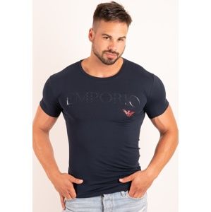Pánské tričko Emporio Armani 111035 8P516 S Tm. modrá