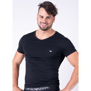 Pánské tričko Emporio Armani 111512 CC717 černá L Černá