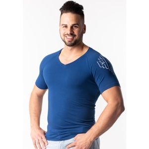 Pánské tričko Emporio Armani 111760 9P725 L Modrá