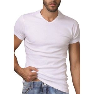 Pánské tričko Pierre Cardin U251 L Bílá