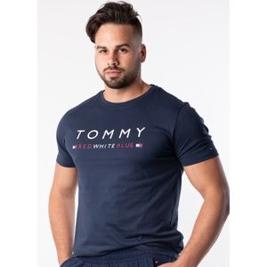 Pánské tričko Tommy Hilfiger UM0UM01167 XL Tm. modrá