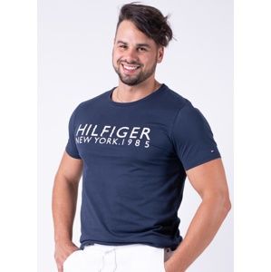 Pánské tričko Tommy Hilfiger UM0UM01172 M Tm. modrá