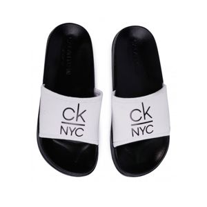 Pantofle Calvin Klein KW0KW01054 39/40 Bílá